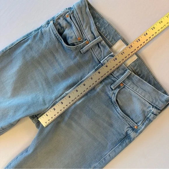 Mother Superior The Scrapper Cuff Ankle Fray Lonely Hearts Club Jeans Size 25 - Picture 3 of 16